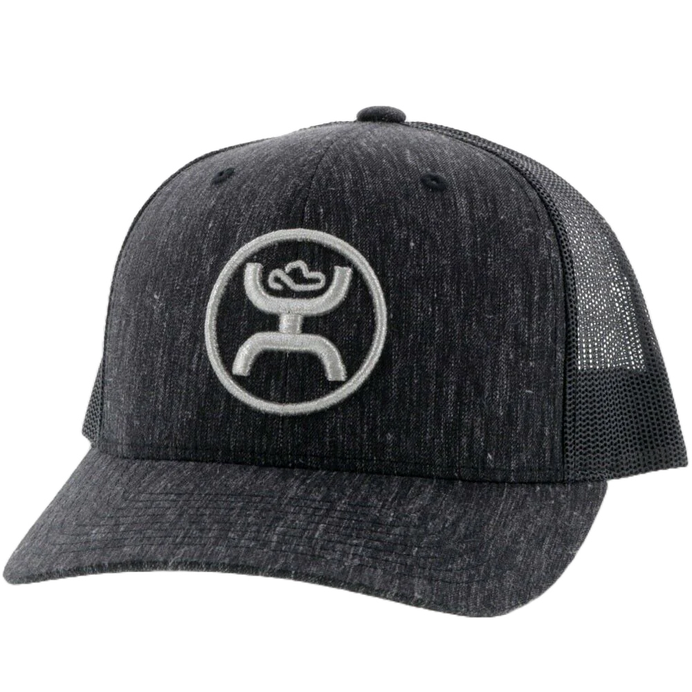Hooey O Classic Black and White Trucker Hat