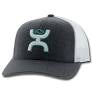 Hooey Charcoal/White Sterling Mens Trucker Cap