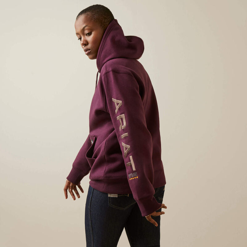 Ariat Potent Purple Rebar Graphic Hoodie