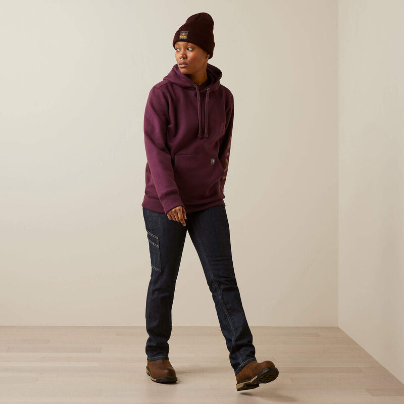 Ariat Potent Purple Rebar Graphic Hoodie
