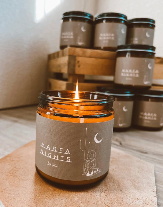 Marfa Nights candle by Allie Falcon