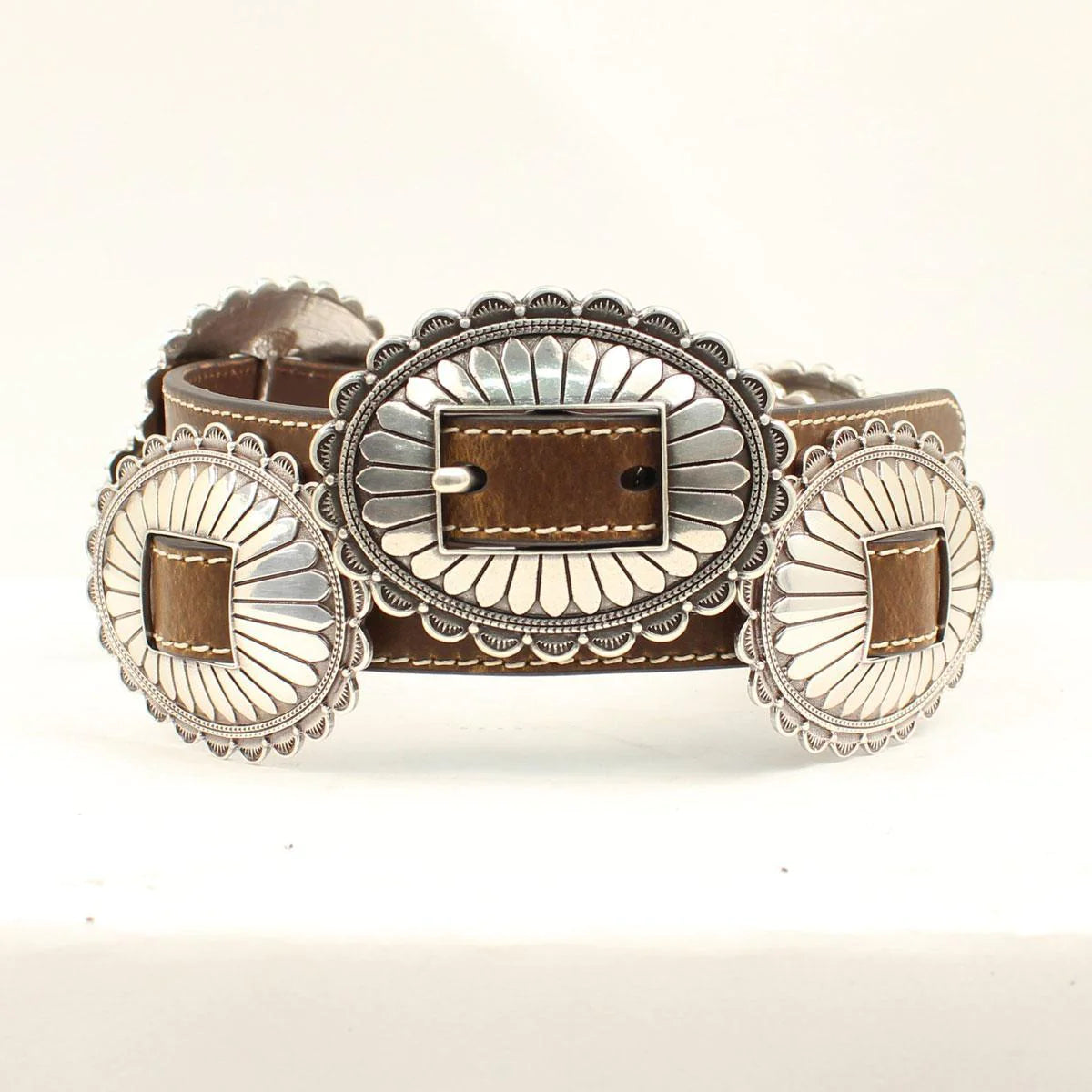 Brown Concho Belt