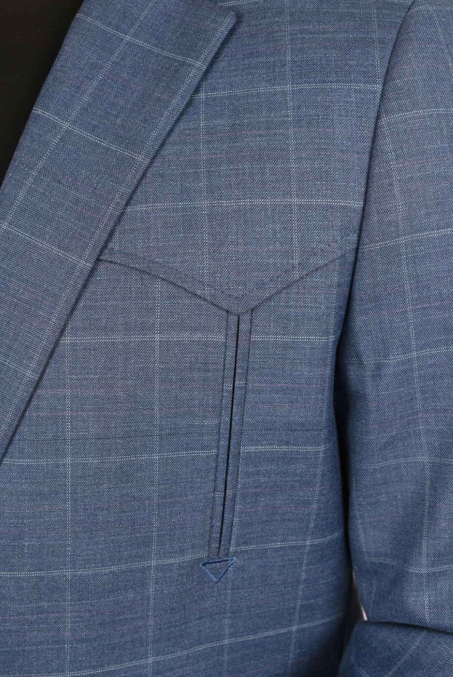 Blue Plaid Blazer
