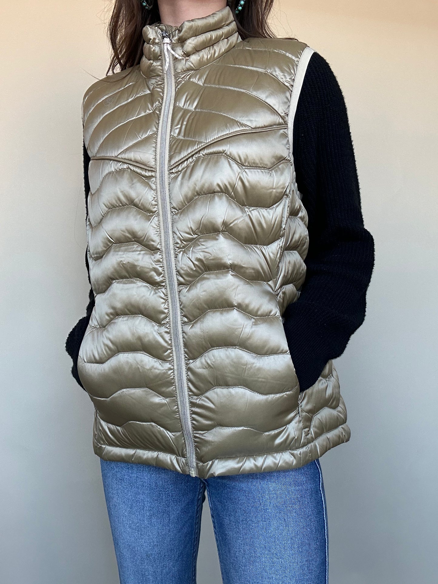 Ideal Down Vest Bronze