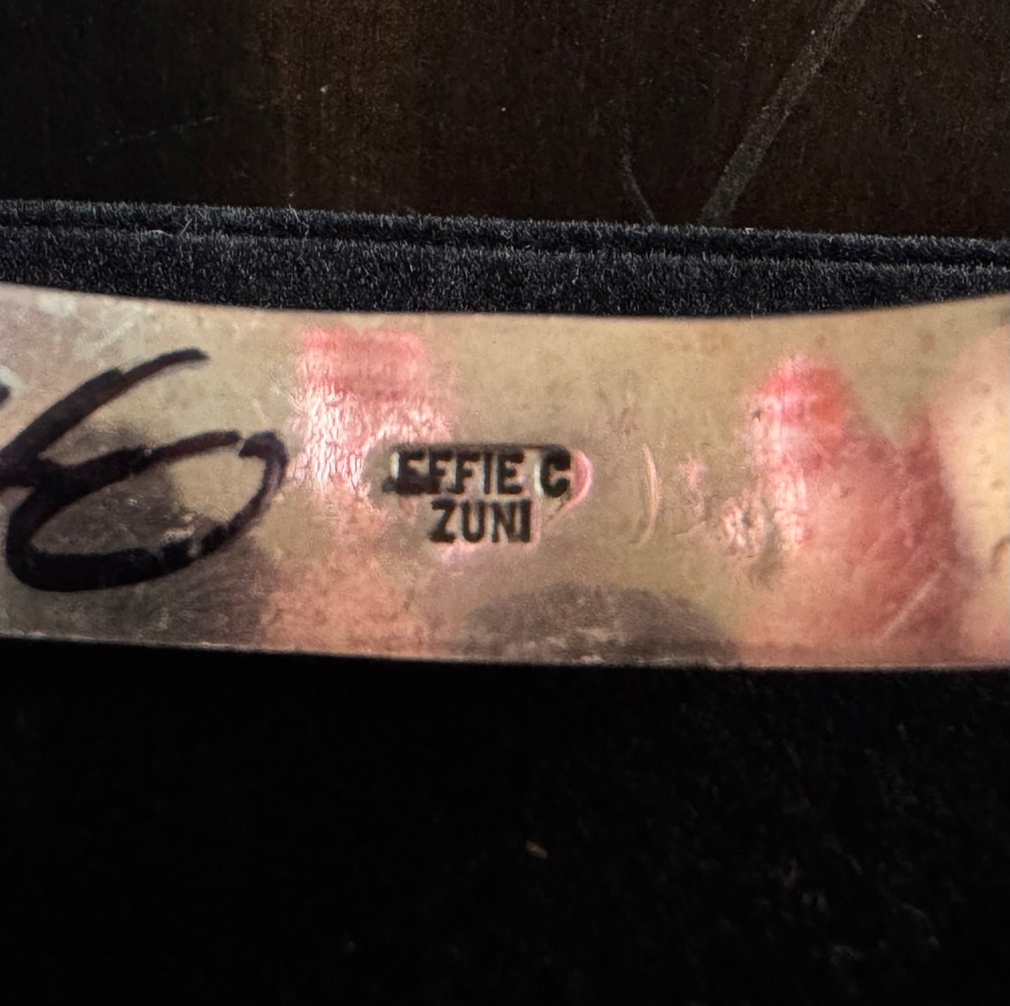 Authentic Effie C. Serpent Cuff in Red