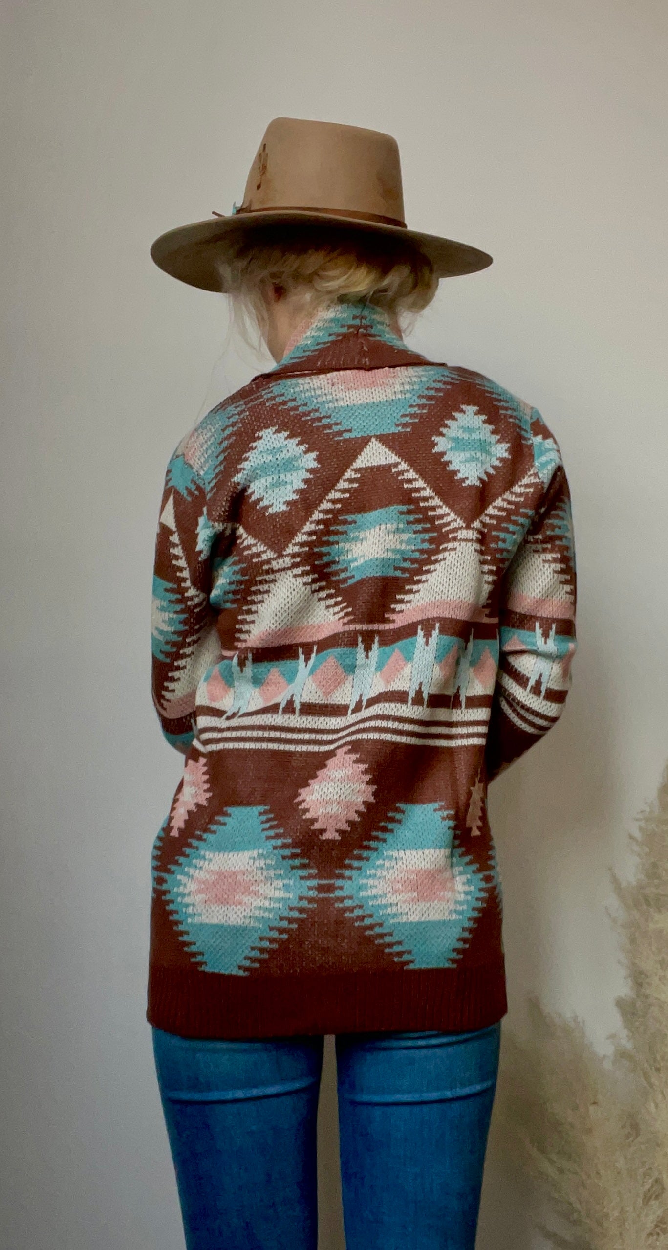 Aztec Blanket Cardigan