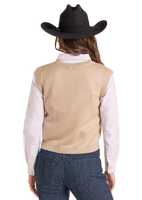 Lucky Horseshoe Sweater Vest