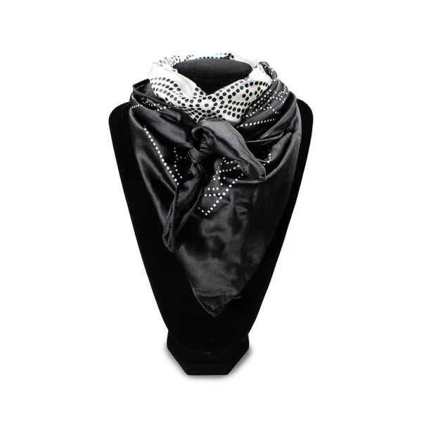 M&F Western Womens Wild Rag Black and White