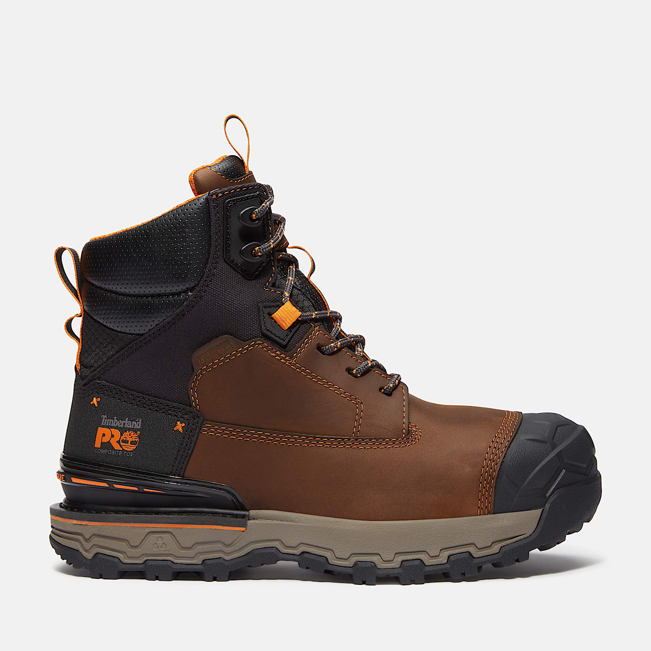 Timberland PRO Mens Boondock 6 in Composite Toe Waterproof Work Boot 11M Brown Timberland Pro Boa Boondock 6 main image 4