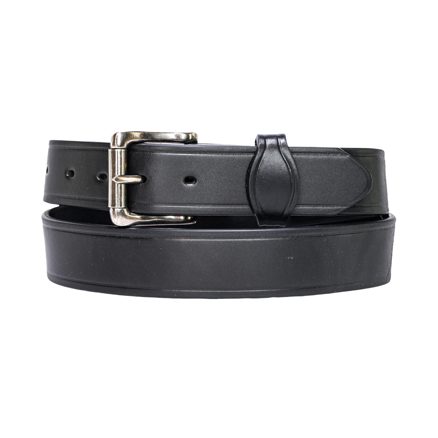Heritage Leathers Creased Black Belt