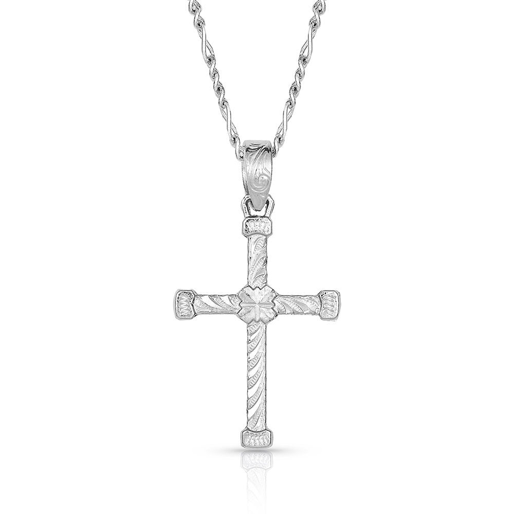 Binding in Faith Cross Necklace