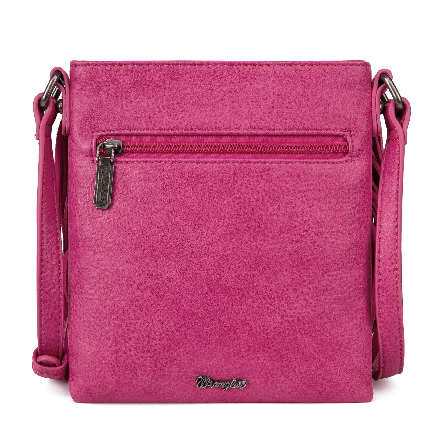 Wrangler Fringe Pocket Crossbody Pink