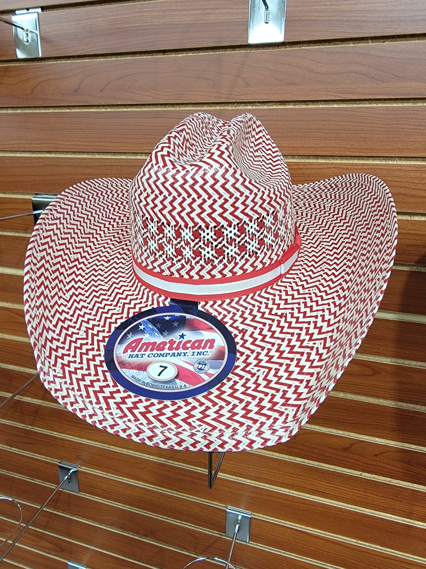 American Hat Co 2010 Limited Edition Red White