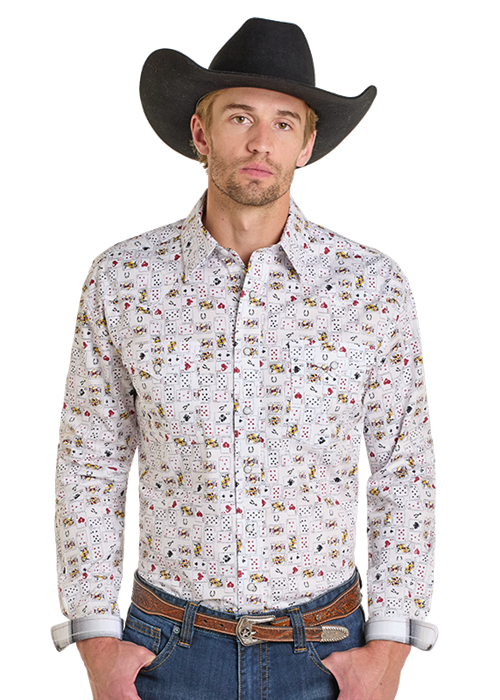 Panhandle Solitaire Men's Snap Up