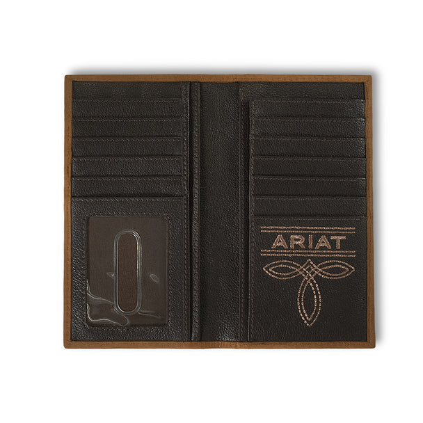 Ariat Rodeo Scrolling Embossed Brown