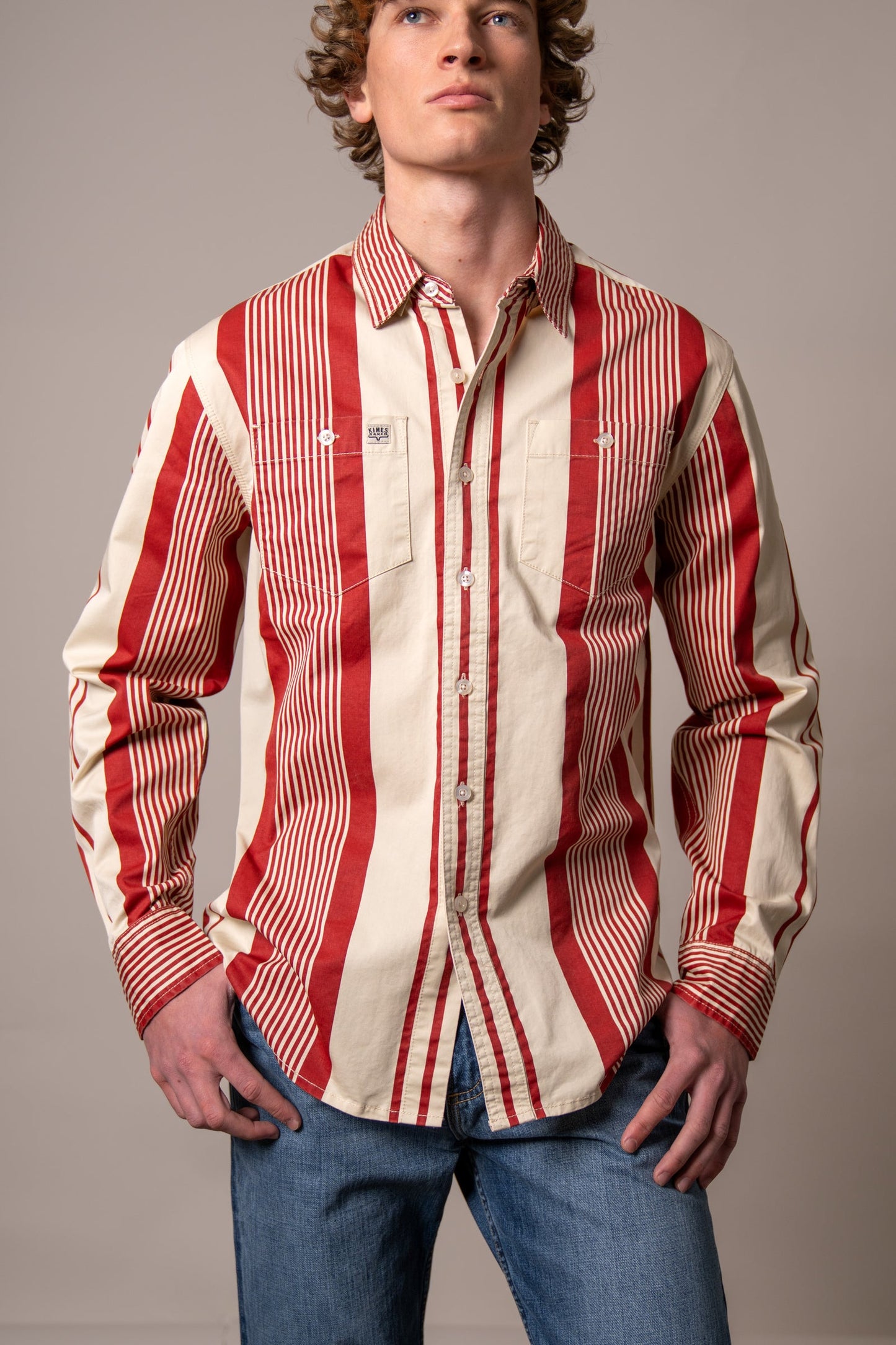 Kimes Reddy Brick Brushpopper Shirt