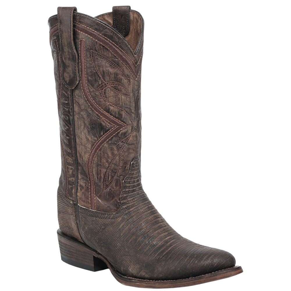 Corral Tobacco Lizard Boots