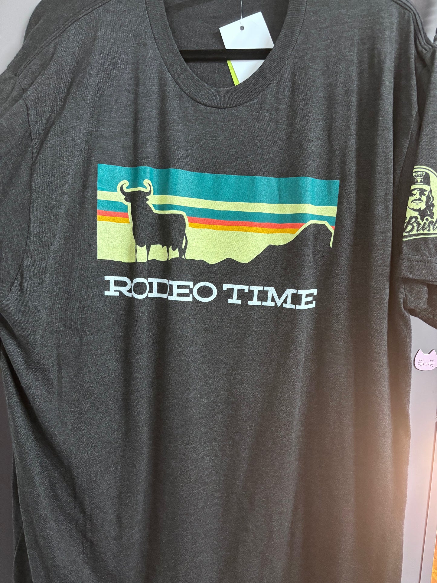 Final Sale Rodeo Time Bull T-Shirt