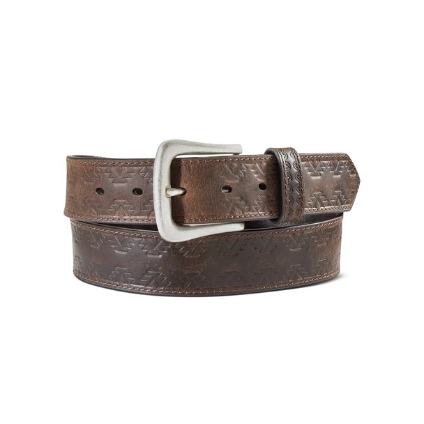 Ariat Southern Embossed Brown Belt