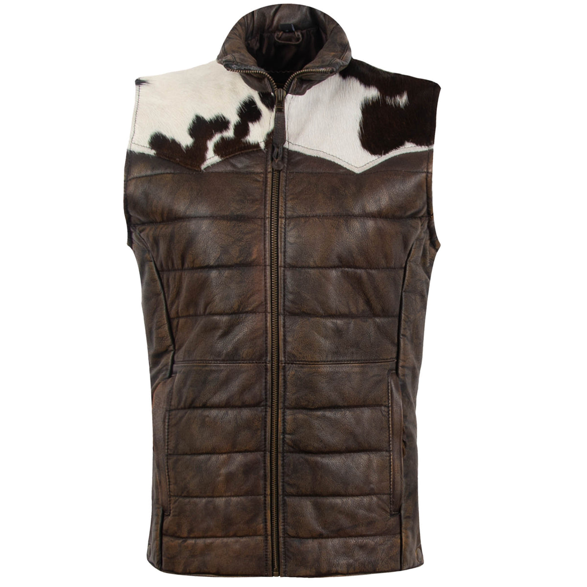 Adalyn Brown Hair On Women's Vest