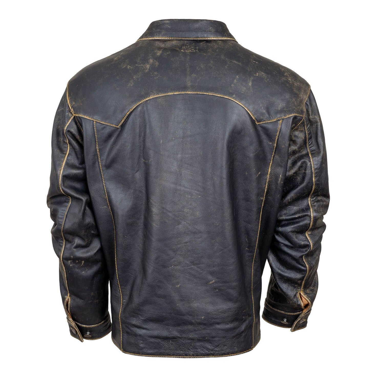Jesse James Antique Black Leather Jacket