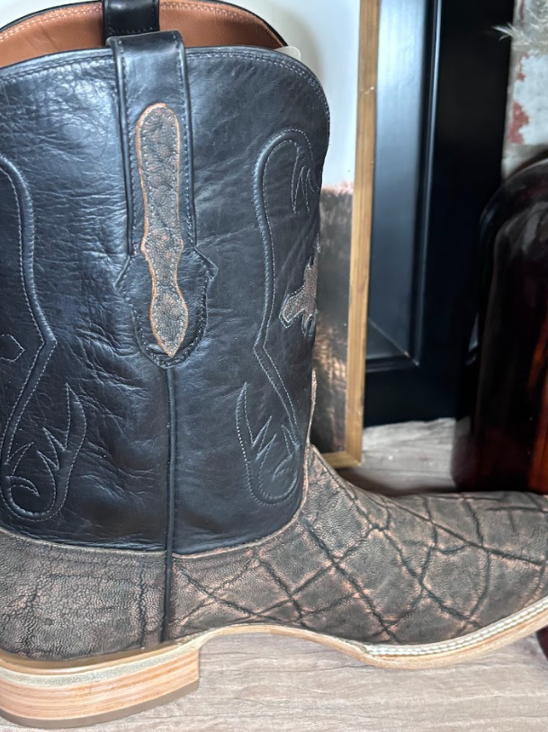 Black Jack Elephant Safari Cognac & Black Boots