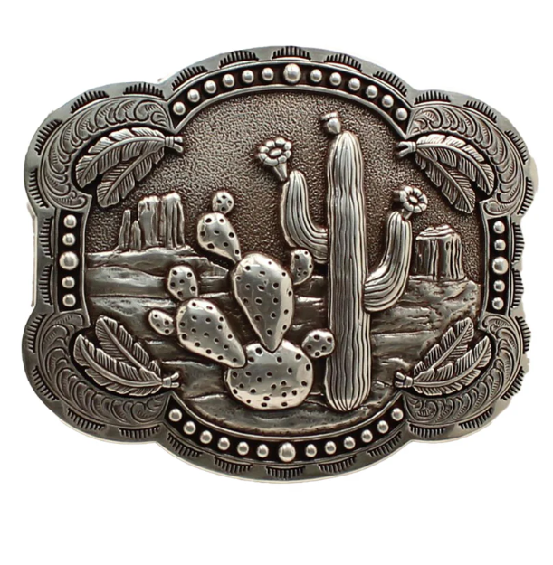 Women's Cactus Feathers Buckle