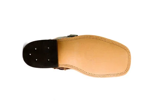 Anderson Bean Bark Vintage Elephant Square Toe