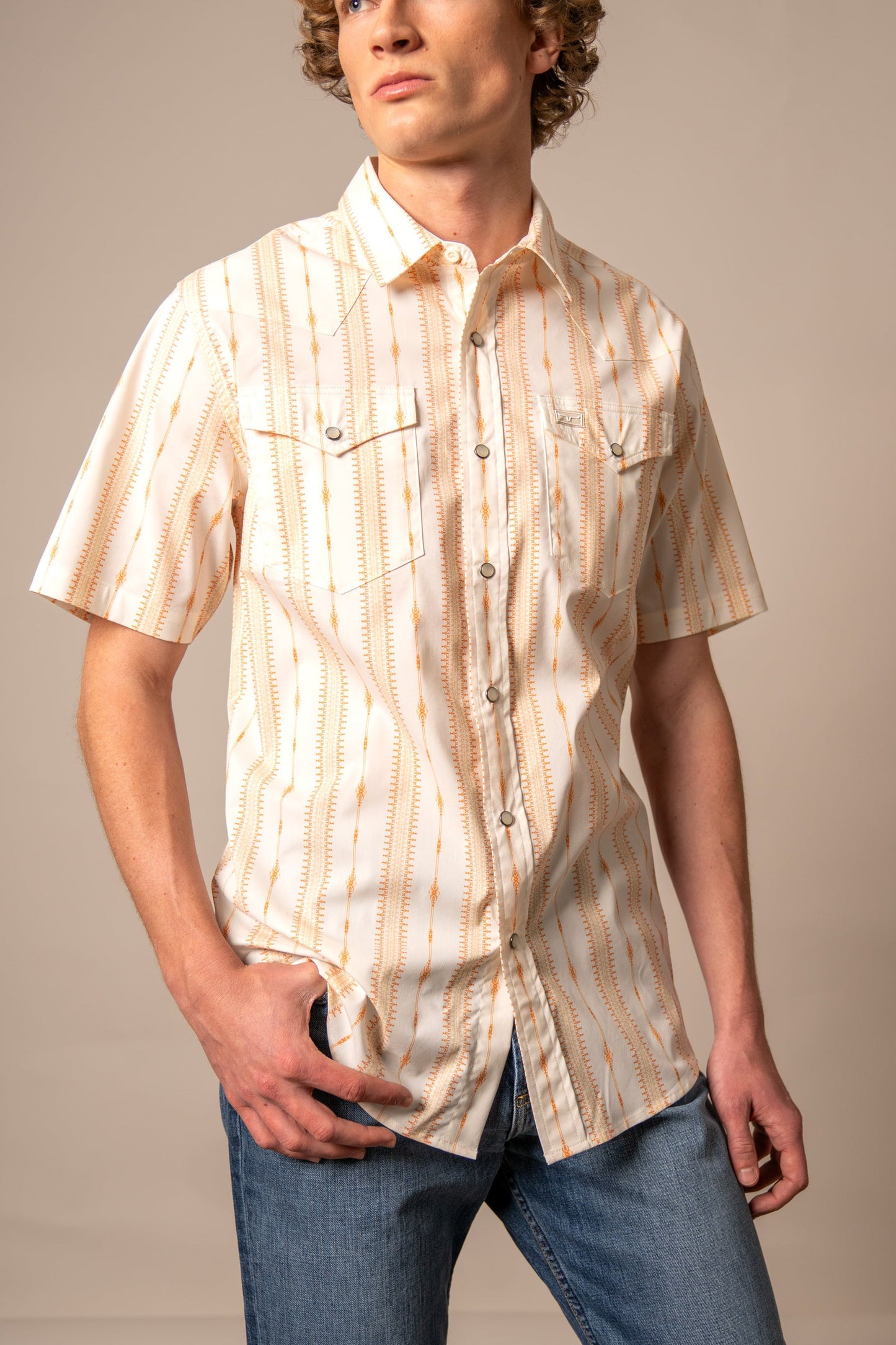 Kimes Sonny Orange Shirt