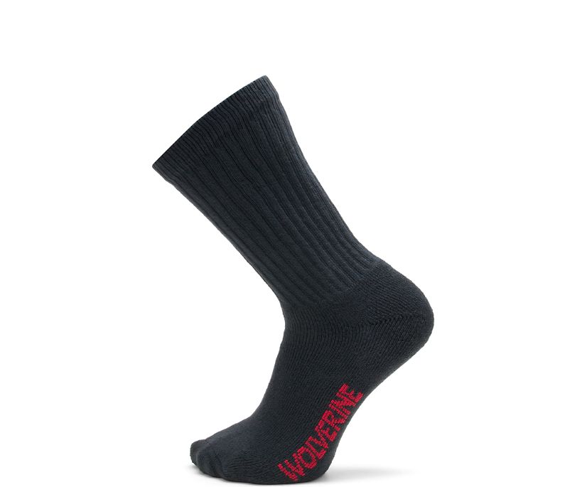 Wolverine MEN'S 4-PK. Cotton Crew