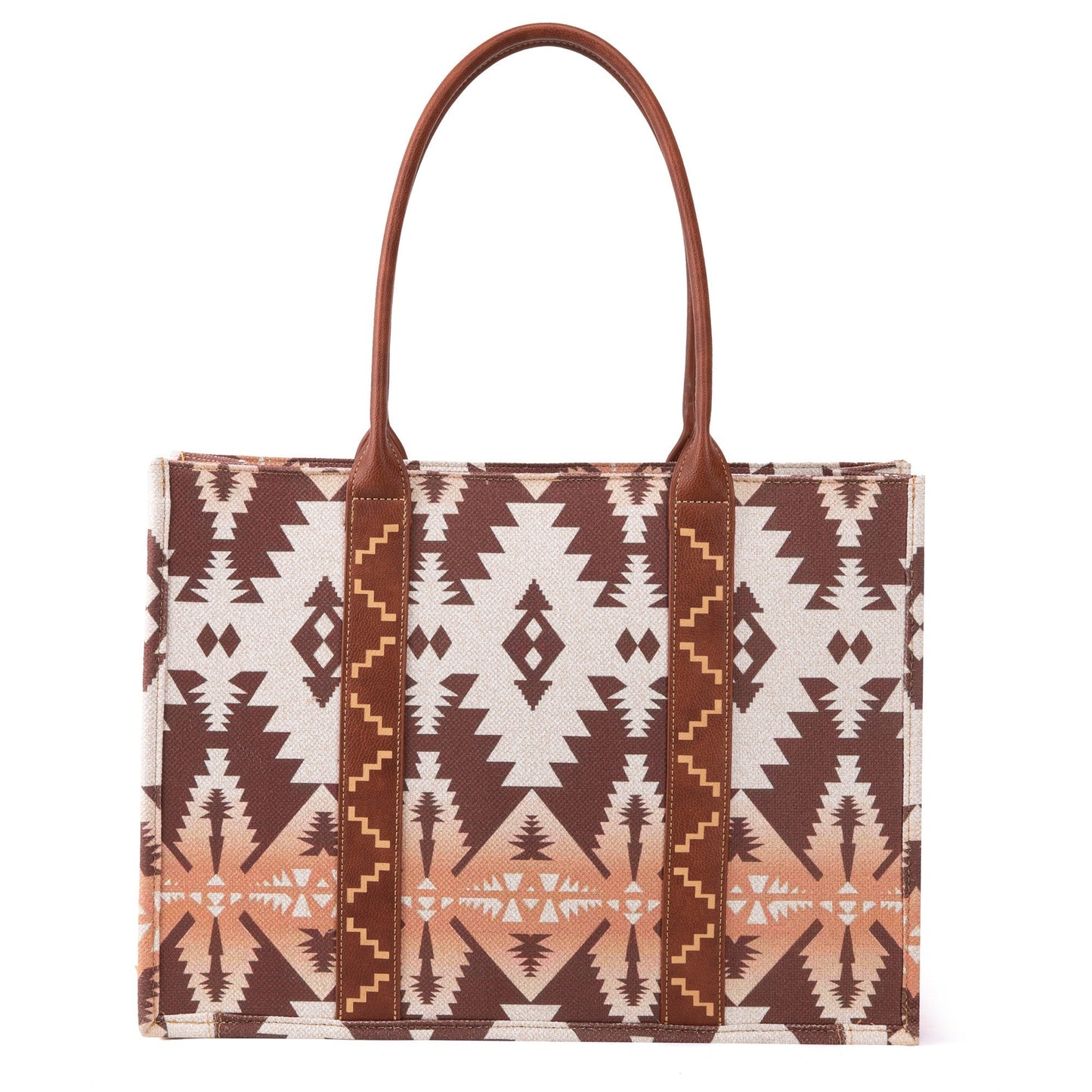 Sunset Coffee Wrangler Southwestern Tote