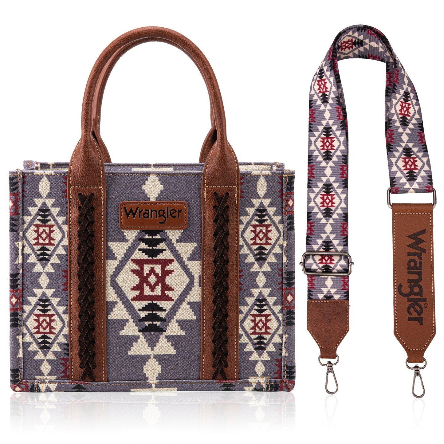 Lavender Southwestern Wrangler CrossBody