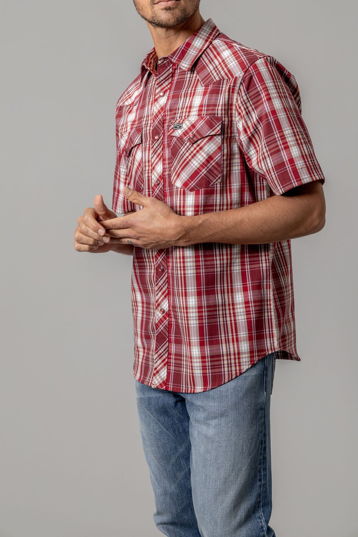 Kimes Wabasa Red Men's Shirt