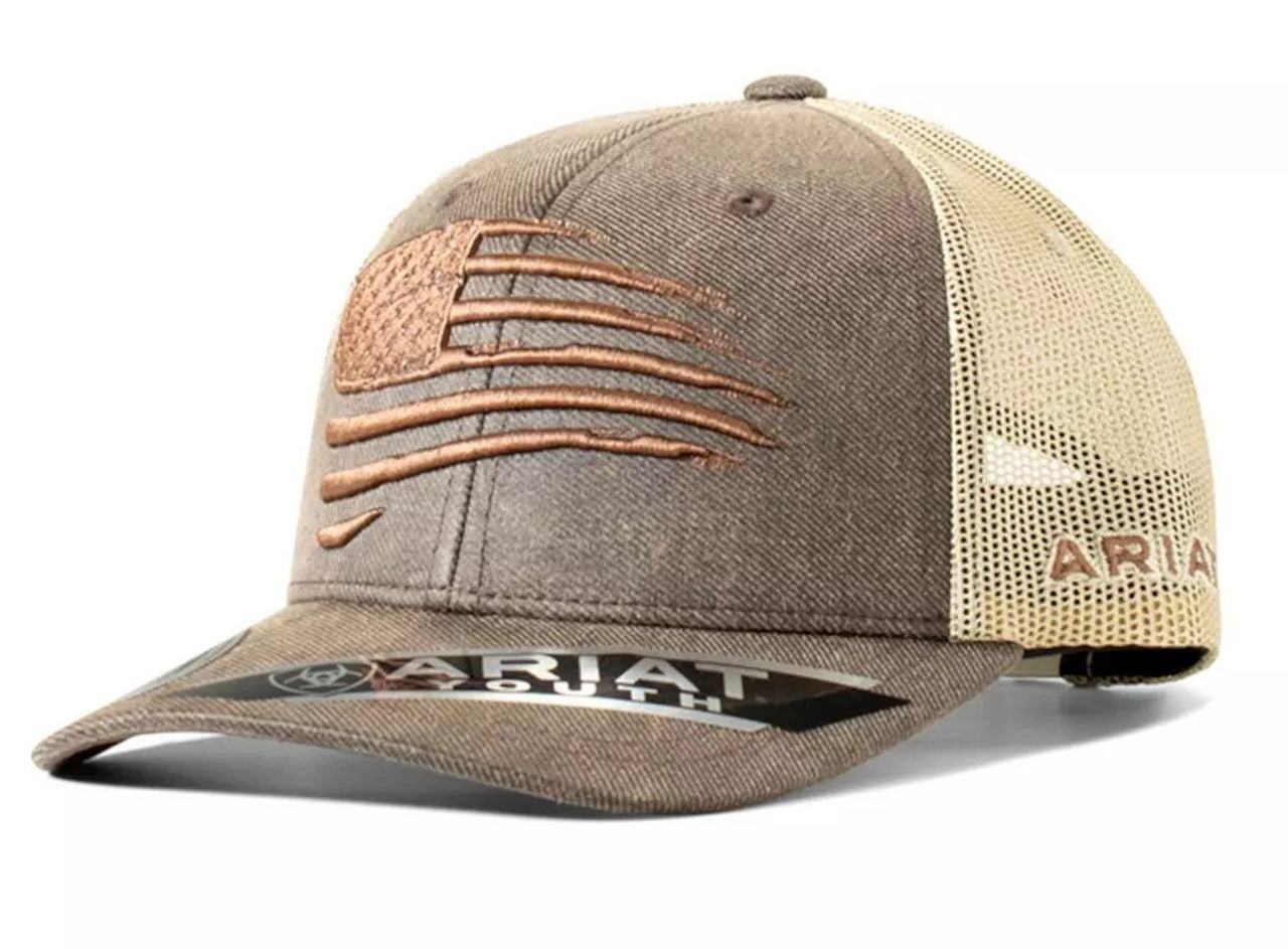 Youth Ariat Flag Cap
