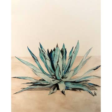 Western Tea Towel Desert Blossom