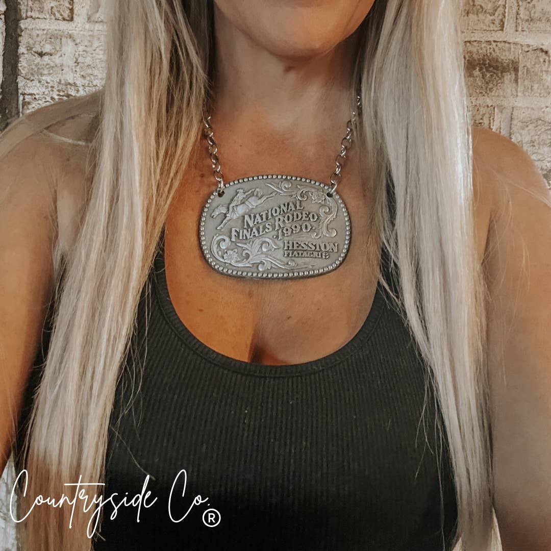 NFR Vintage Buckle Necklace