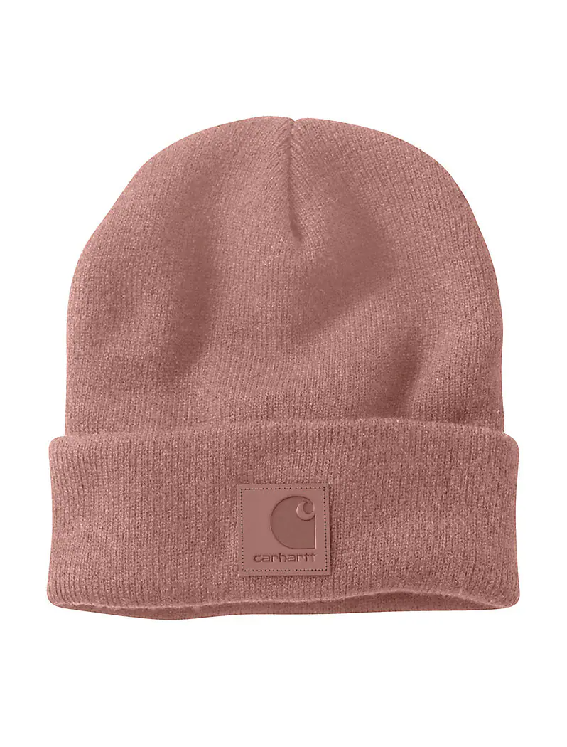 Carhartt Tonal Patch Beanie Cameo Brown