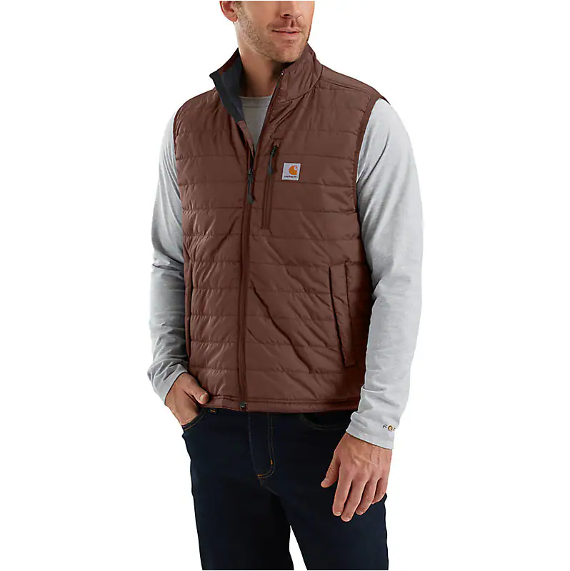Carhartt Rain Defender Insulated Vest Chestnut