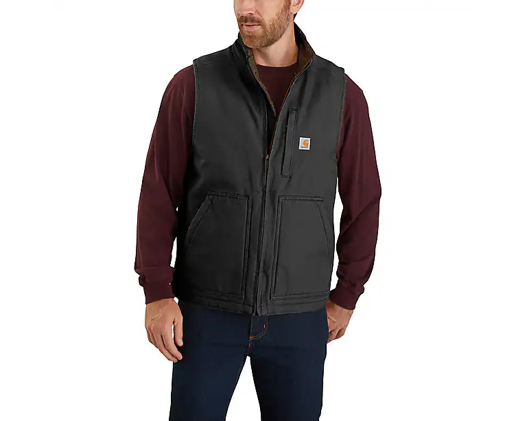 Carhartt Mockneck Sherpa Vest Black