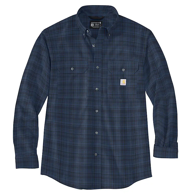 Amin Carhartt Dark Blue Long Sleeve Shirt