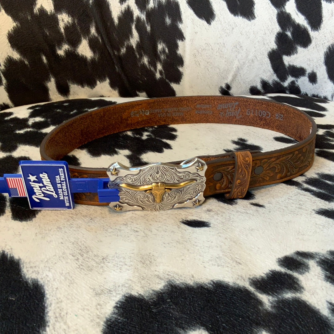 Tony lama little texas belt youth