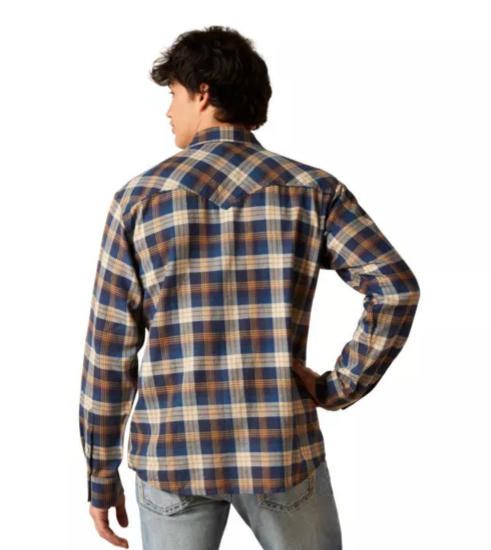 Retro Hutton Long Sleeve Western Shirt