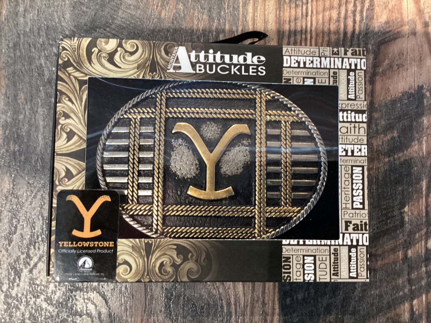 Yellowstone Square Up Oval Buckle