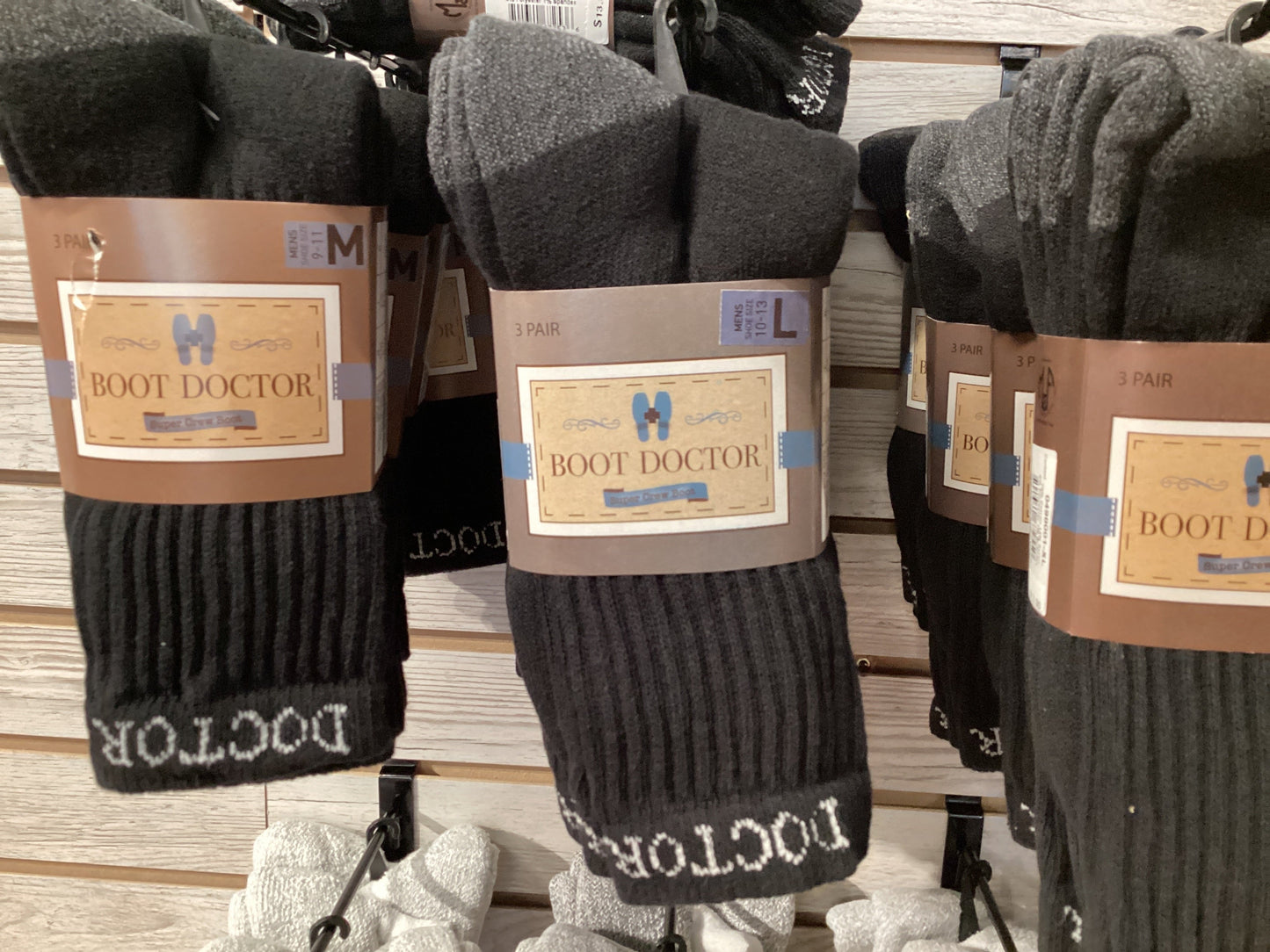 Boot Doctor Crew Black 2 Pack