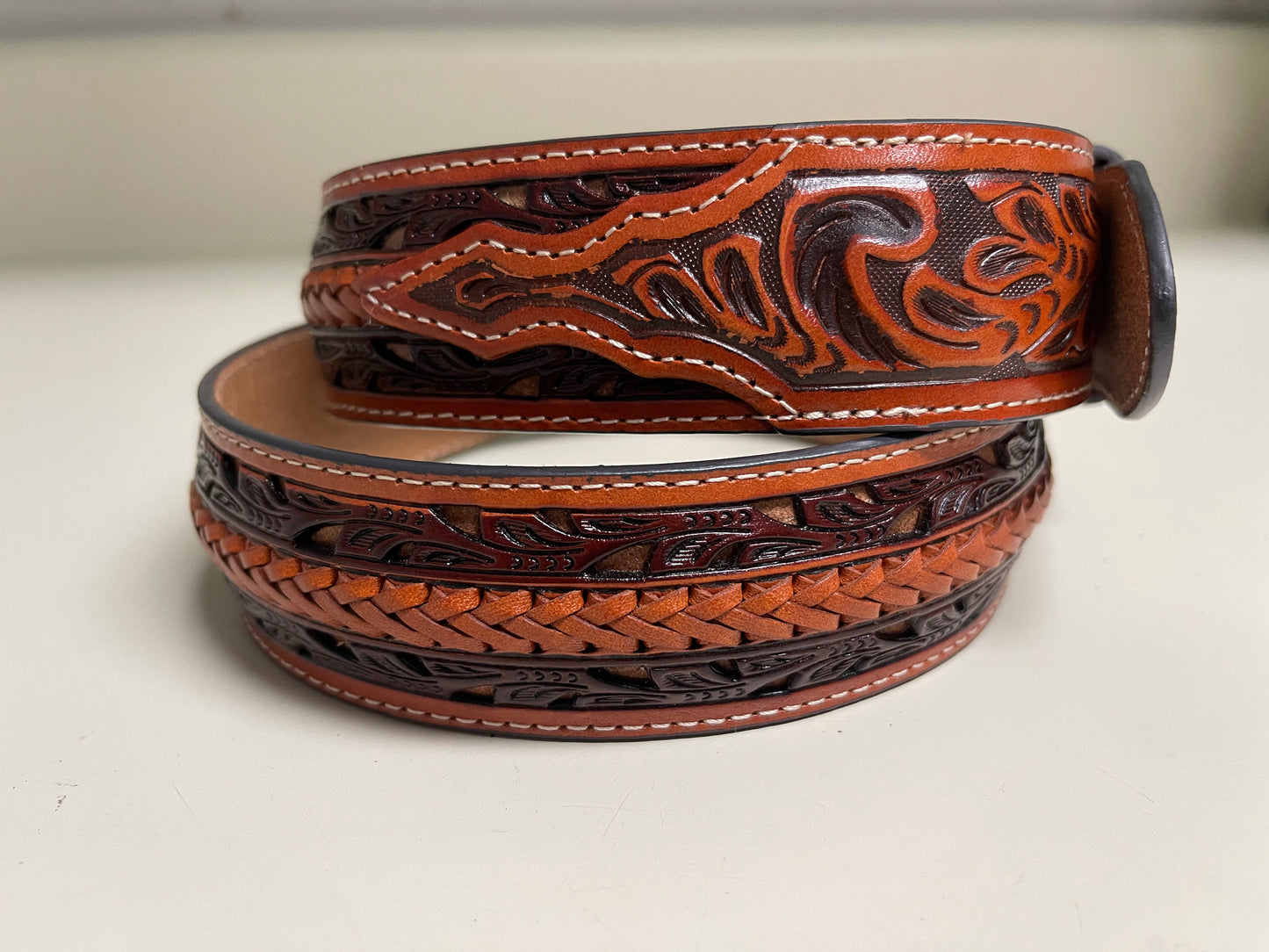 Ranger Belt Co. Braided Center Belt