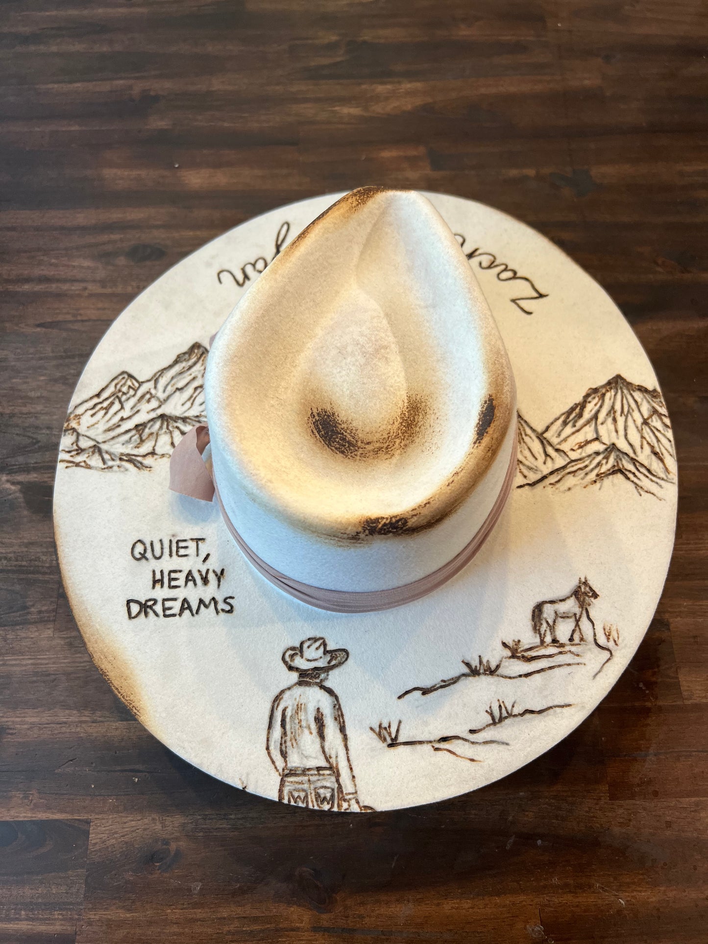 Zach Bryan Custom Hat