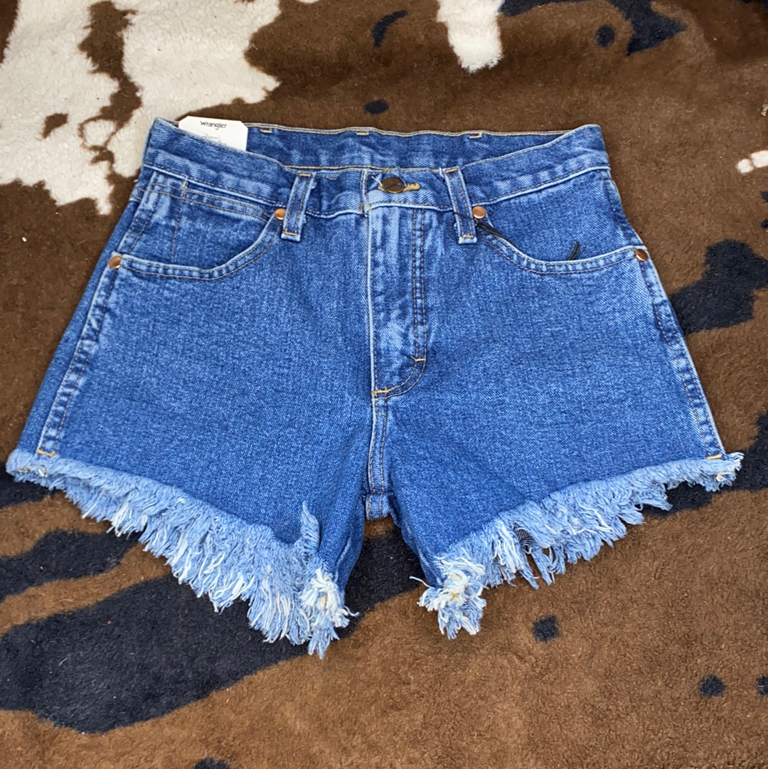 Wrangler Reworked Mid Wash Women's Shorts