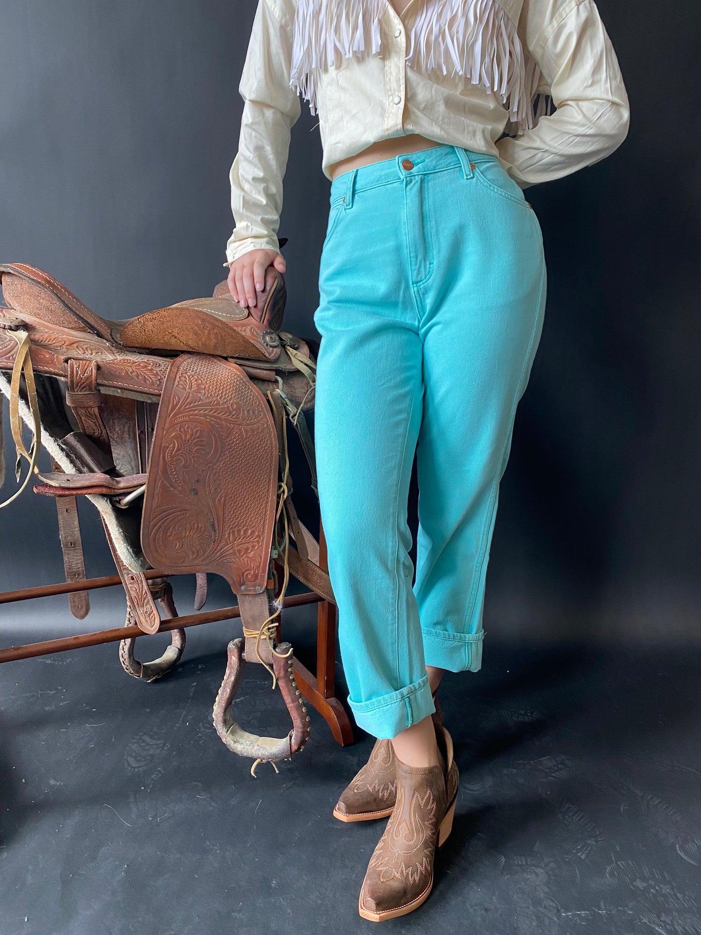 Sale ✨ Wrangler Wild West Turquoise