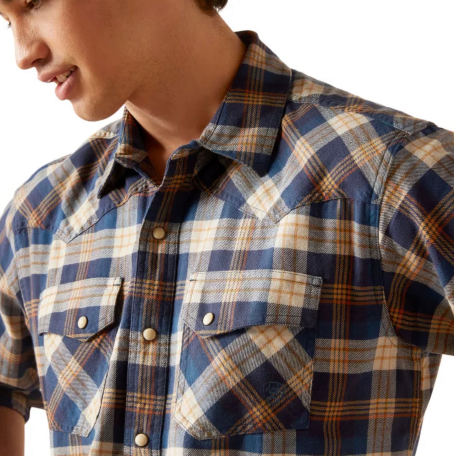 Retro Hutton Long Sleeve Western Shirt