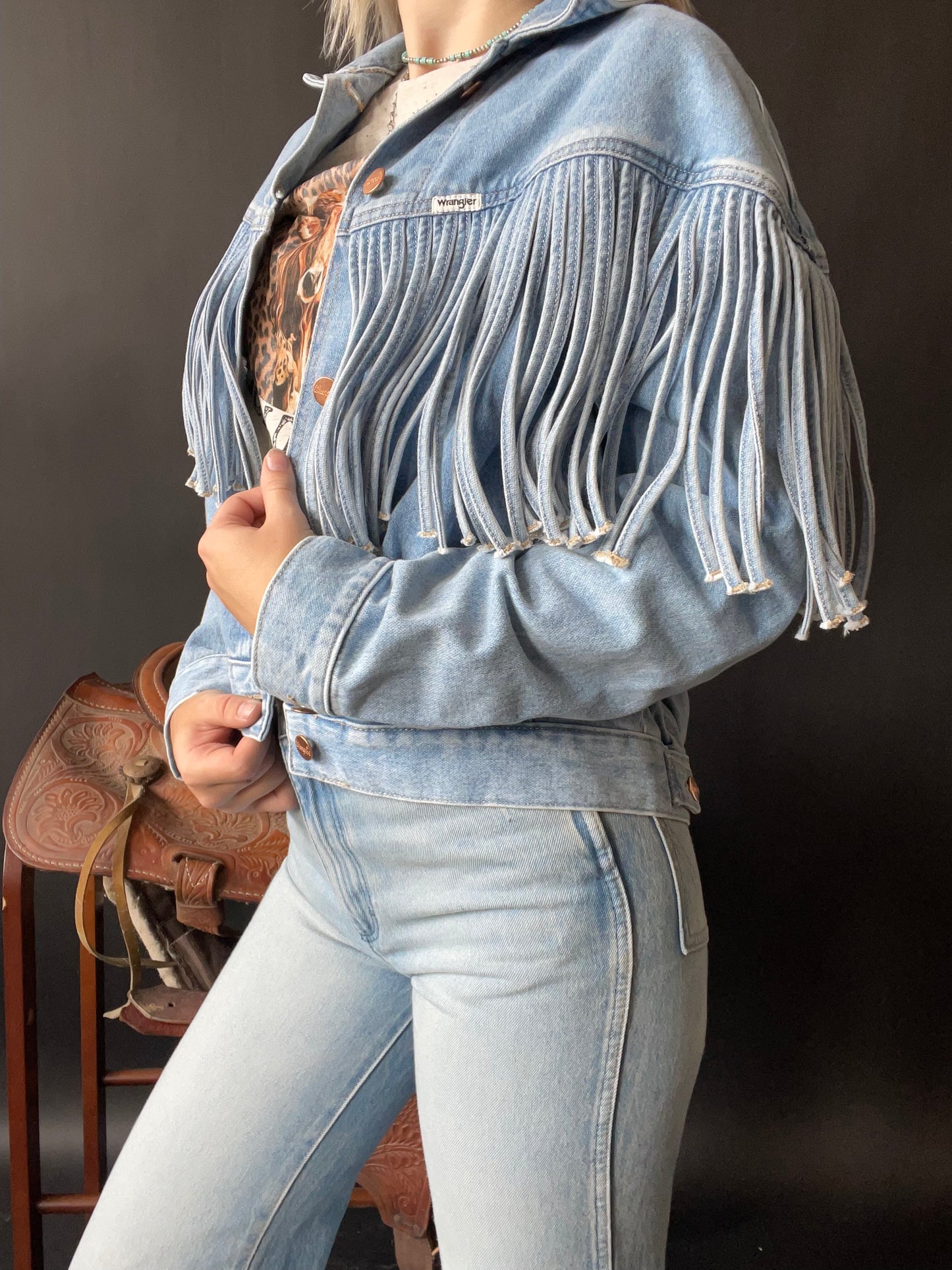 Wrangler Throwback Fringe Jacket